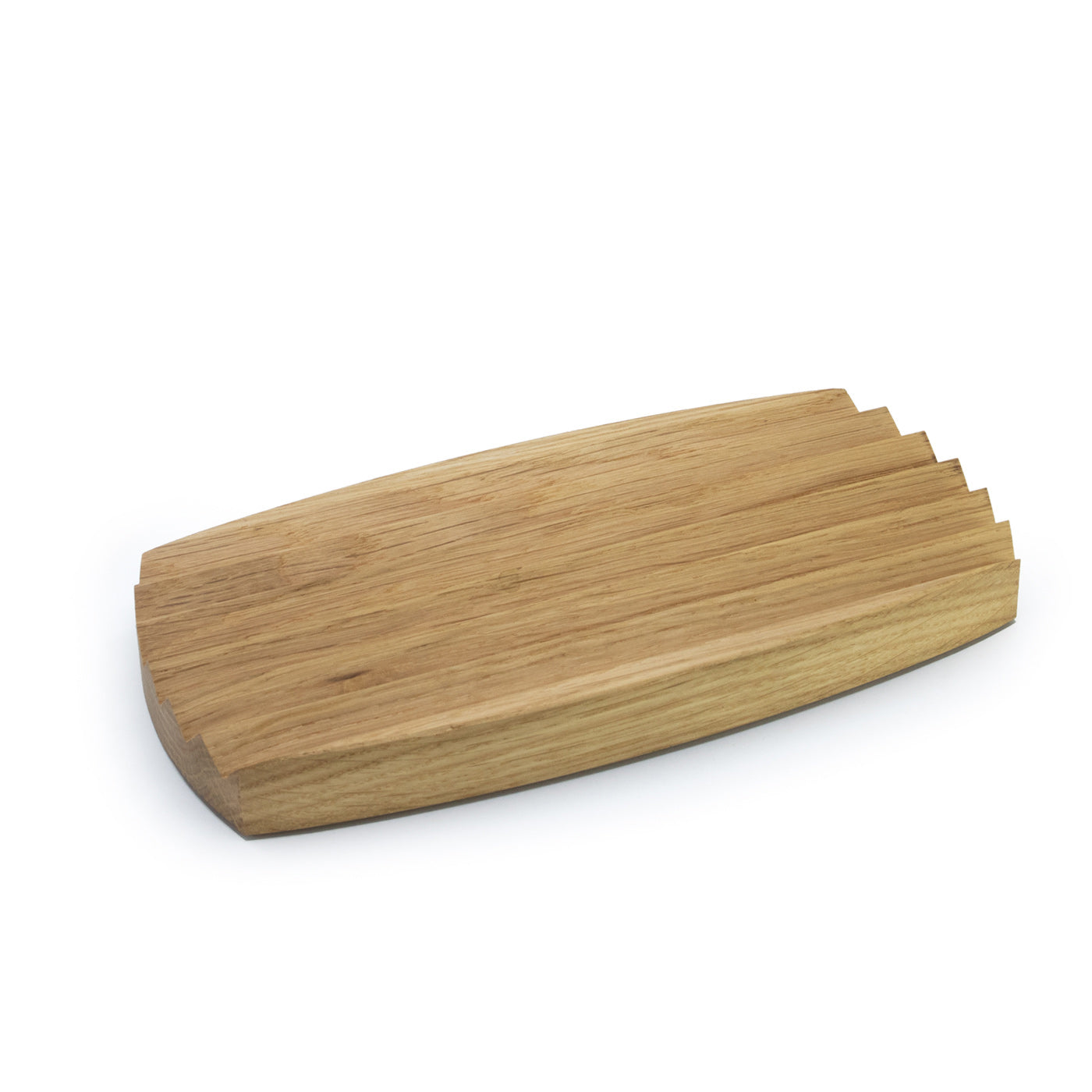 Abgerundeter Organizer mit Stiftehalter, Eiche