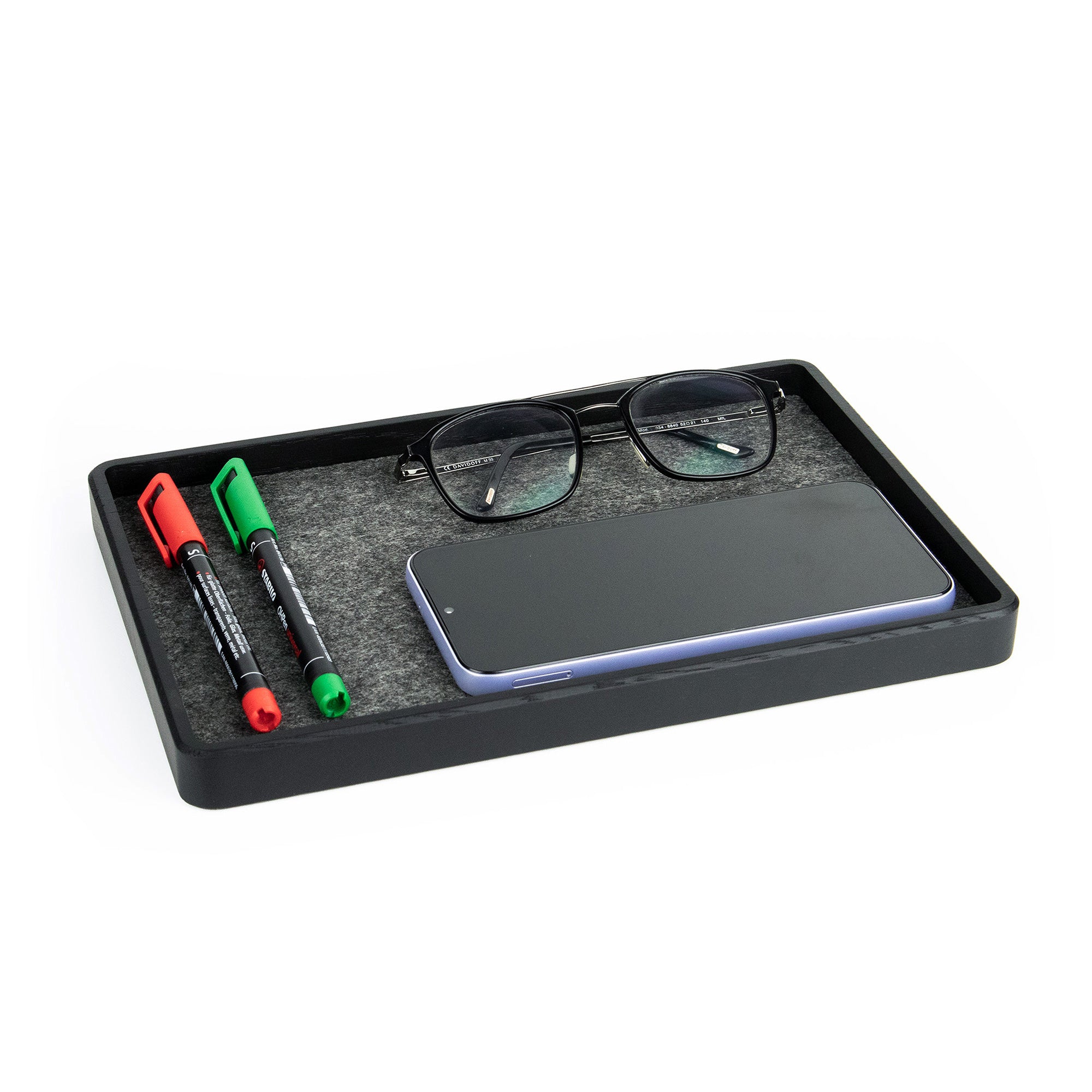 Organizer XL Einkammer Eiche schwarz