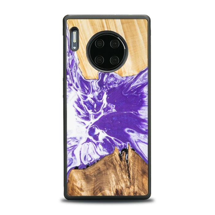 Huawei Mate 30 Pro Handyhülle aus Harz und Holz - Synergy#A78