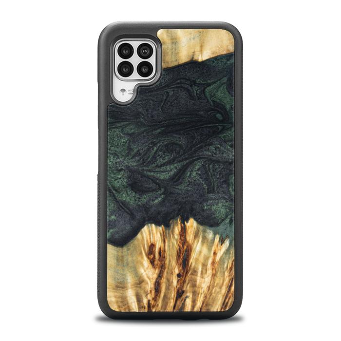 Huawei P40 lite Handyhülle aus Harz und Holz - Synergy#E25