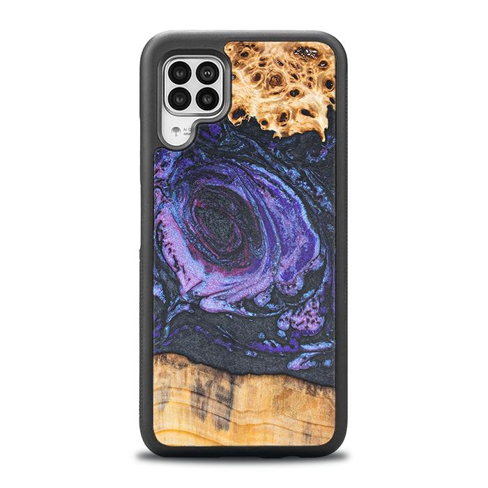 Huawei P40 lite Handyhülle aus Harz und Holz - Synergy#F24