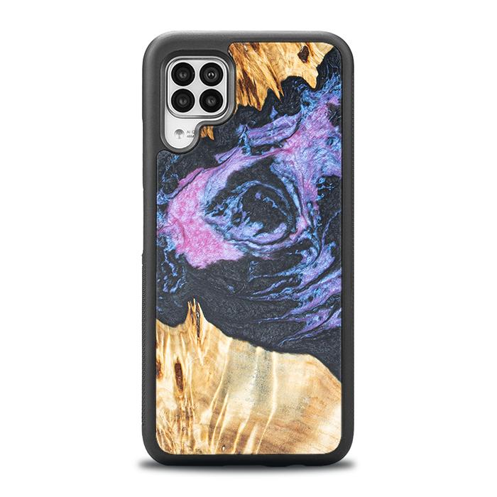 Huawei P40 lite Handyhülle aus Harz und Holz - Synergy#F25
