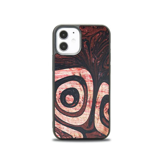 iPhone 12 Mini Handyhülle aus Harz und Holz - Synergy#F32