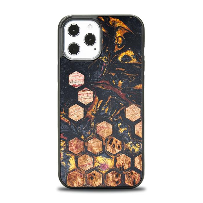iPhone 12 Pro Max Handyhülle aus Harz und Holz - Synergy#F26