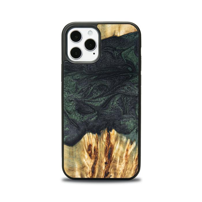 iPhone 12 Pro Handyhülle aus Harz und Holz - Synergy#E25
