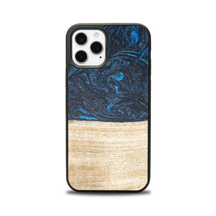 iPhone 12 Pro Handyhülle aus Harz und Holz - Synergy#F19