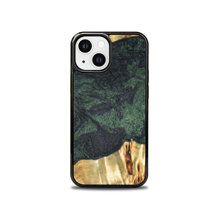 iPhone 13 Mini Handyhülle aus Harz und Holz - Synergy#E14