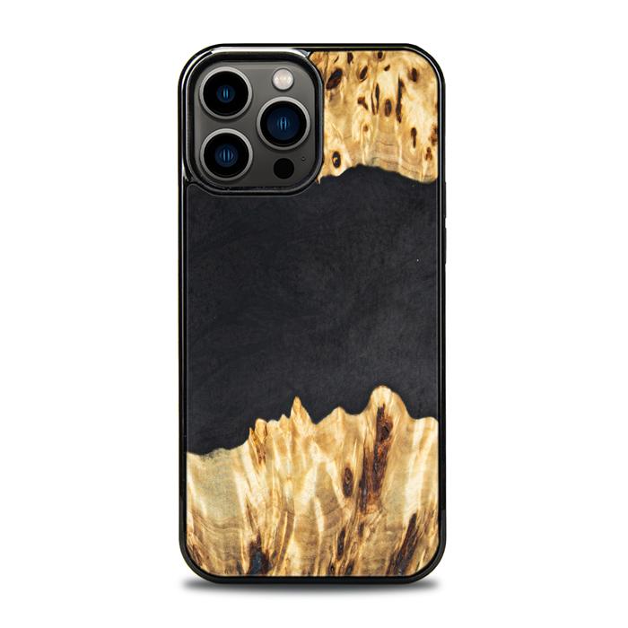 iPhone 13 Pro Max Handyhülle aus Harz und Holz - Synergy#E19
