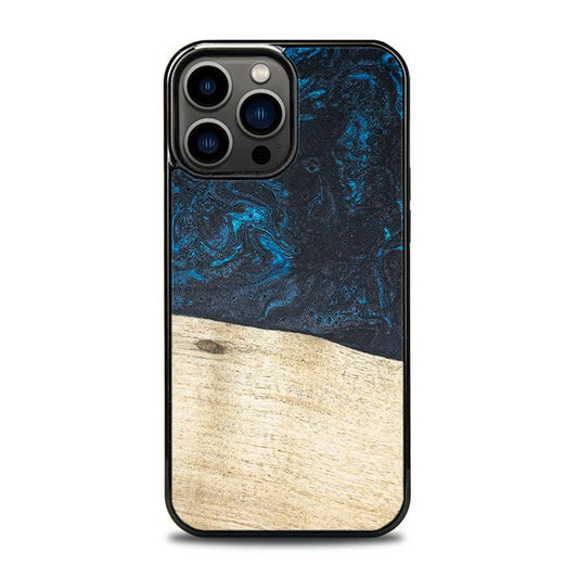 iPhone 13 Pro Max Handyhülle aus Harz und Holz - Synergy#F17