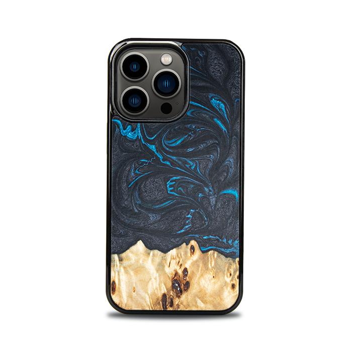 iPhone 13 Pro Handyhülle aus Harz und Holz - Synergy#F21