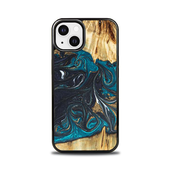 iPhone 13 Handyhülle aus Harz und Holz - SYNERGY#E1