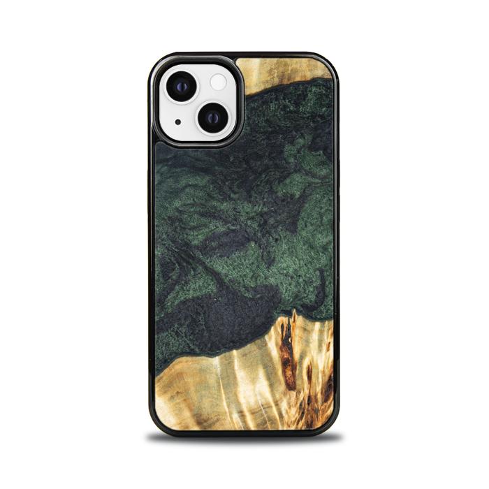 iPhone 13 Handyhülle aus Harz und Holz - Synergy#E14