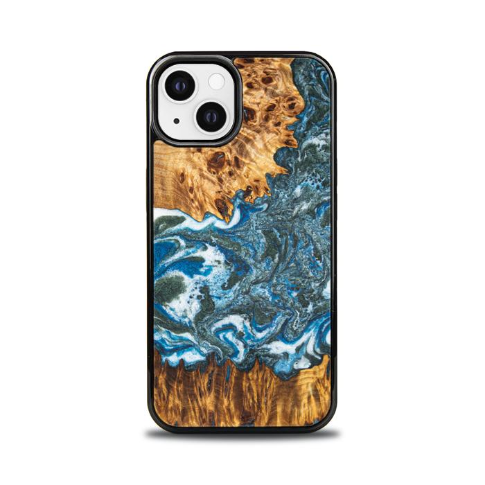 iPhone 13 Handyhülle aus Harz und Holz - Synergy#E17