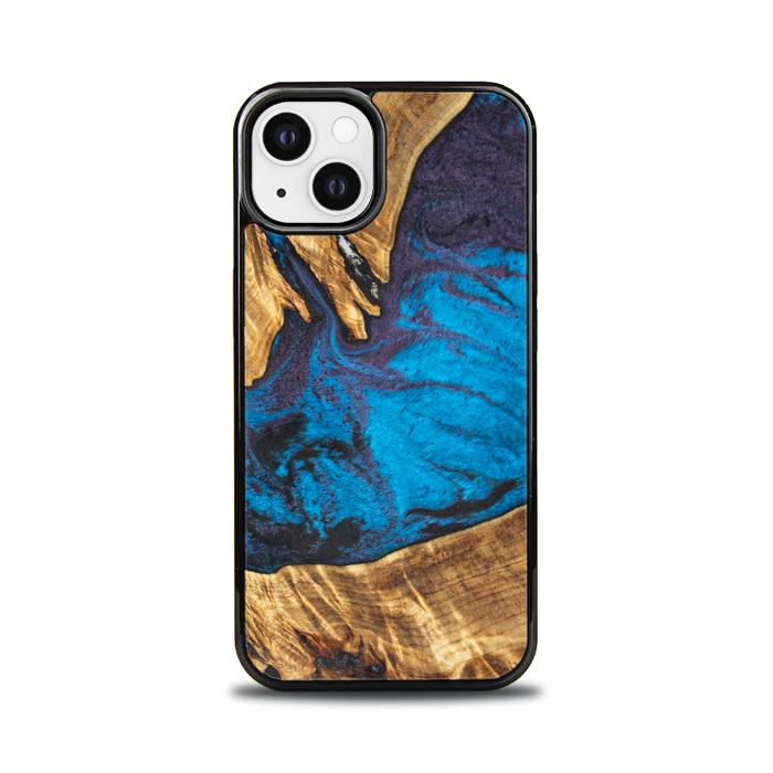 iPhone 13 Handyhülle aus Harz und Holz - Synergy#E21
