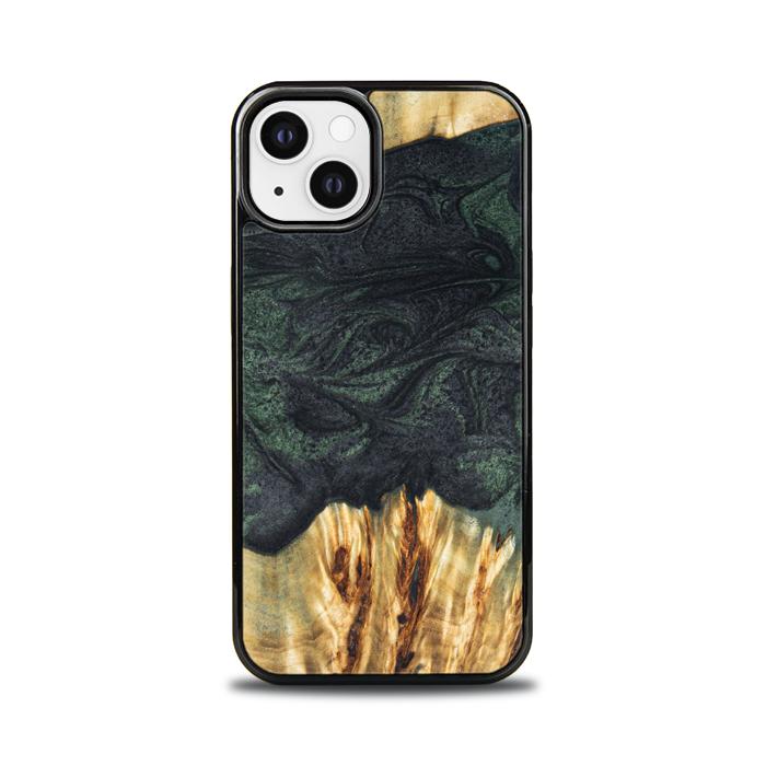 iPhone 13 Handyhülle aus Harz und Holz - Synergy#E25