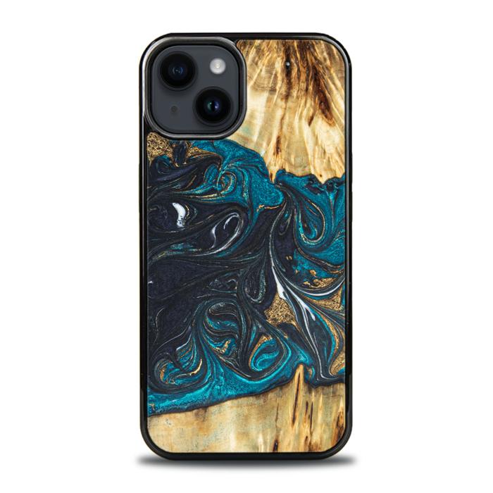 iPhone 15 Plus Handyhülle aus Harz und Holz - SYNERGY#E1