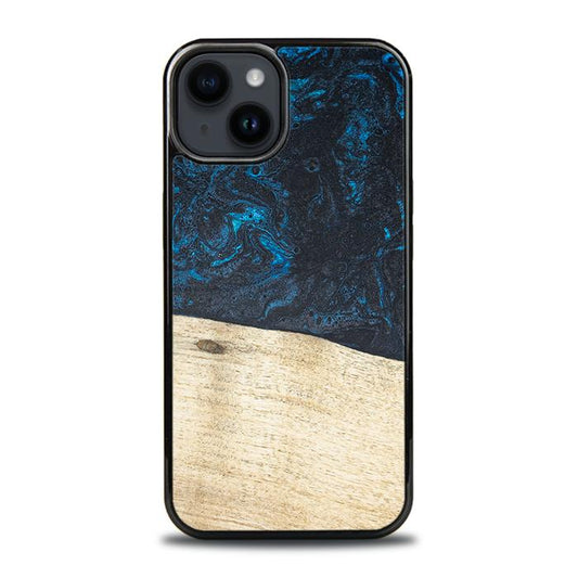 iPhone 15 Plus Handyhülle aus Harz und Holz - Synergy#F17