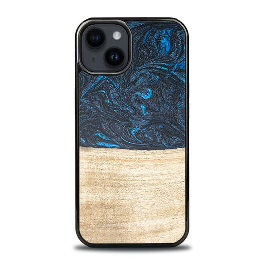 iPhone 15 Plus Handyhülle aus Harz und Holz - Synergy#F19