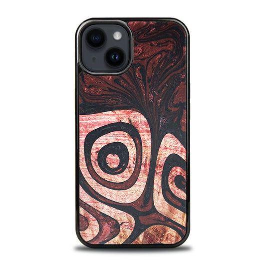 iPhone 15 Plus Handyhülle aus Harz und Holz - Synergy#F32