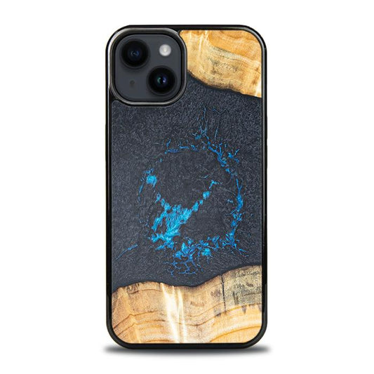 iPhone 15 Plus Handyhülle aus Harz und Holz - Synergy#F35