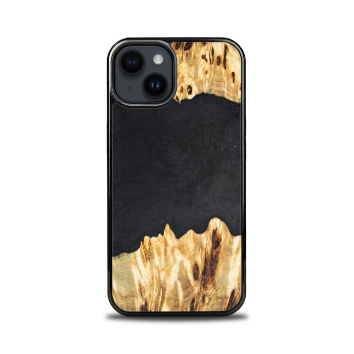 iPhone 15 Handyhülle aus Harz und Holz - Synergy#E19