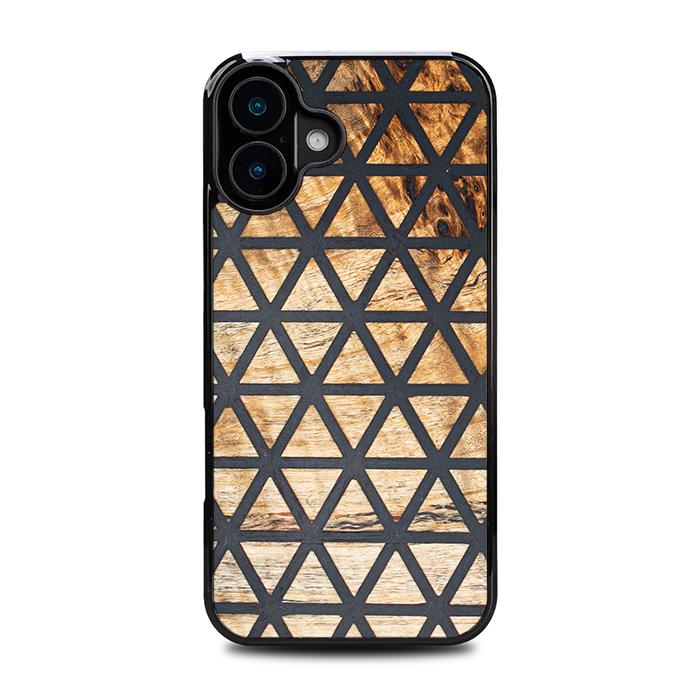 iPhone 16 Plus Handyhülle aus Harz und Holz - Synergy#F29