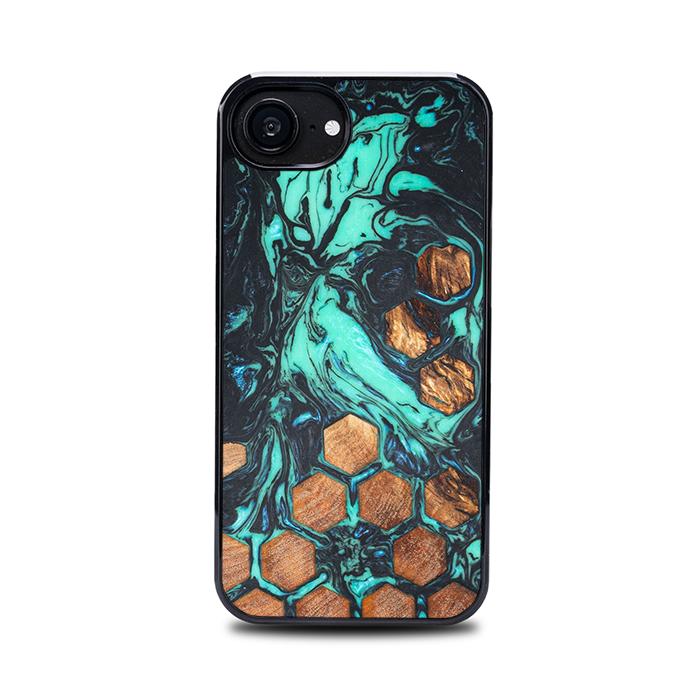 iPhone 16e Handyhülle aus Harz und Holz - Synergy#F23