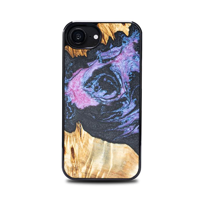 iPhone 16e Handyhülle aus Harz und Holz - Synergy#F25