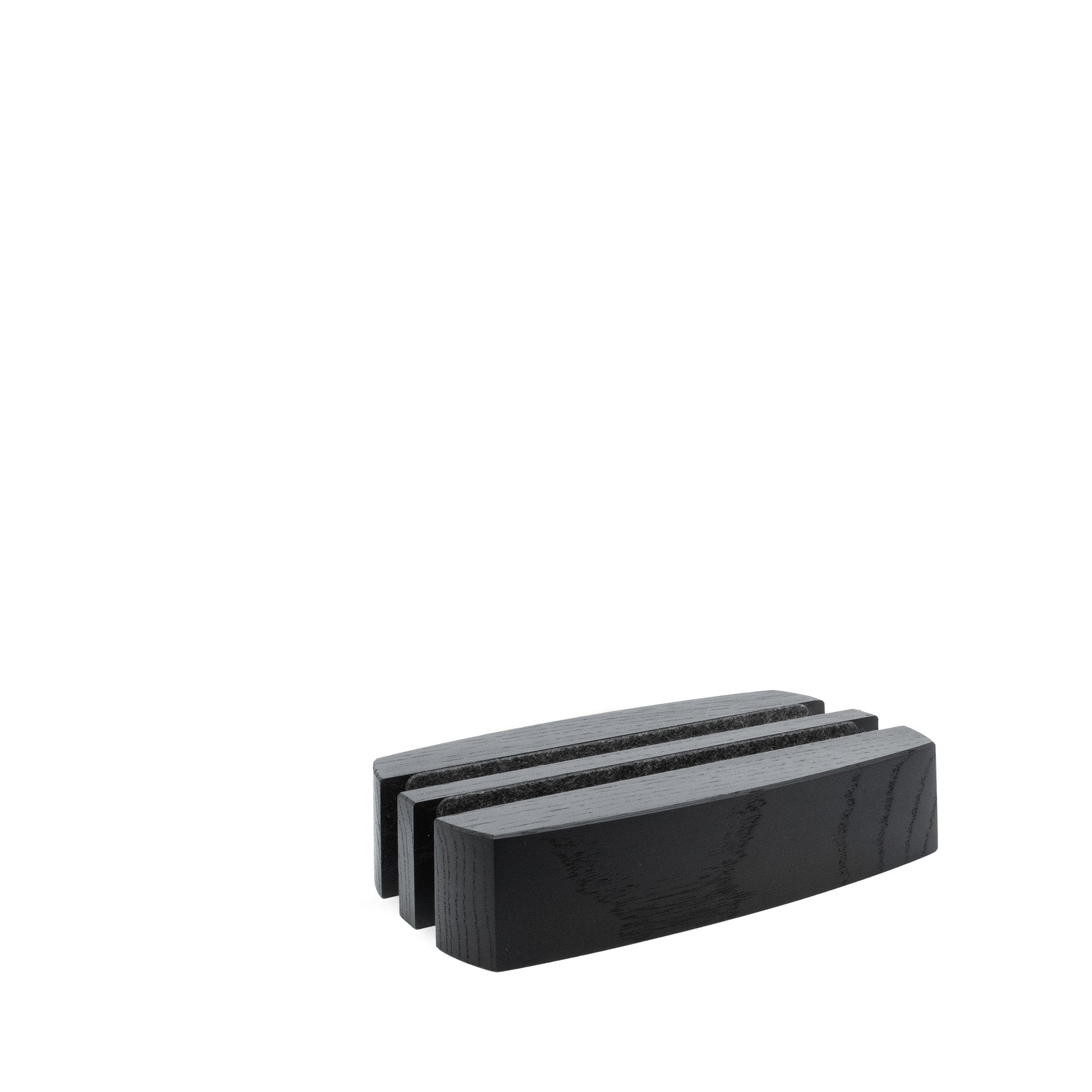 Doppelter Laptop-Ständer Abgerundet Schwarz