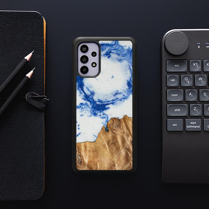 Samsung Galaxy A32 4G Handyhülle aus Harz und Holz - Real#ChL