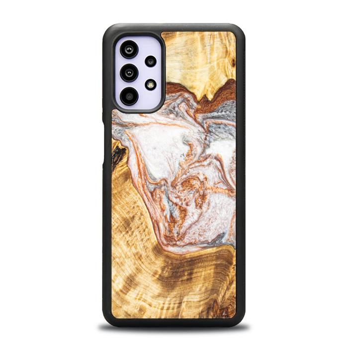Samsung Galaxy A32 4G Handyhülle aus Harz und Holz - Synergy#E5