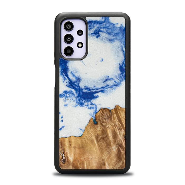Real#ChL Galaxy A32 5G Handyhülle aus Harz und Holz