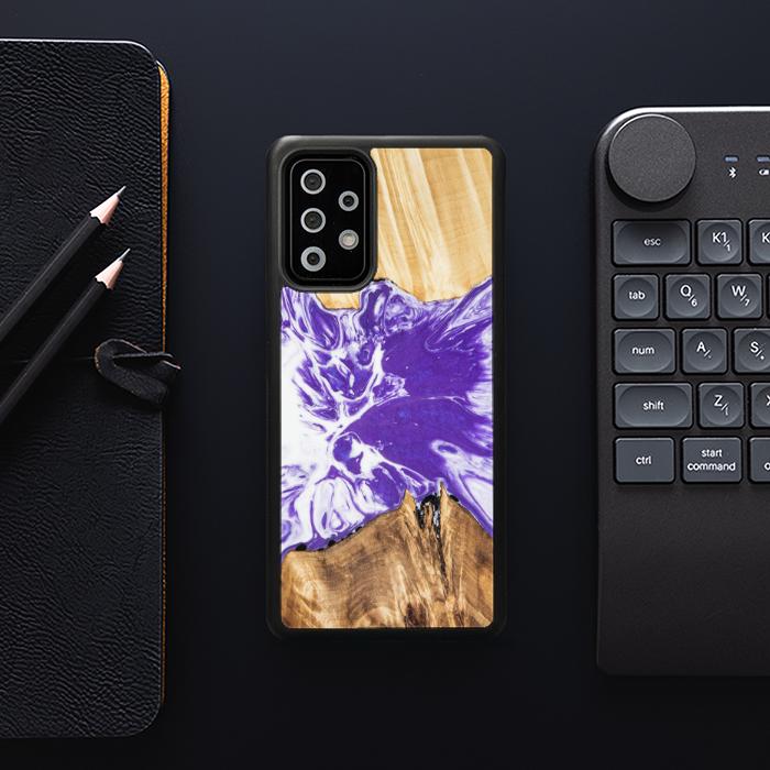 Samsung Galaxy A33 5G Handyhülle aus Harz und Holz - Synergy#A78