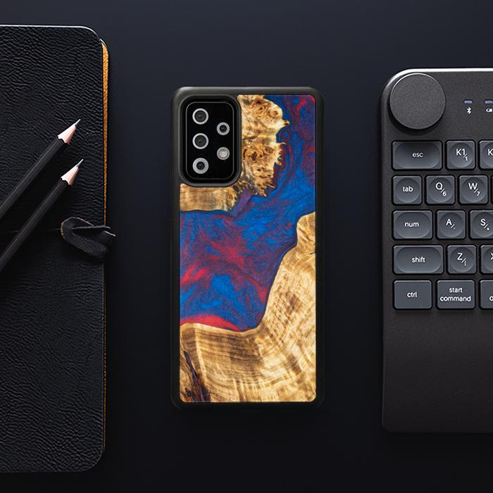 Samsung Galaxy A33 5G Handyhülle aus Harz und Holz - Synergy#E10