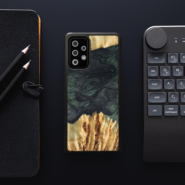 Samsung Galaxy A33 5G Handyhülle aus Harz und Holz - Synergy#E25