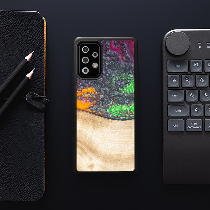 Samsung Galaxy A33 5G Handyhülle aus Harz und Holz - Synergy#F1