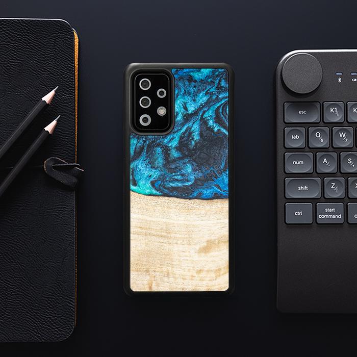 Samsung Galaxy A33 5G Handyhülle aus Harz und Holz - Synergy#F3