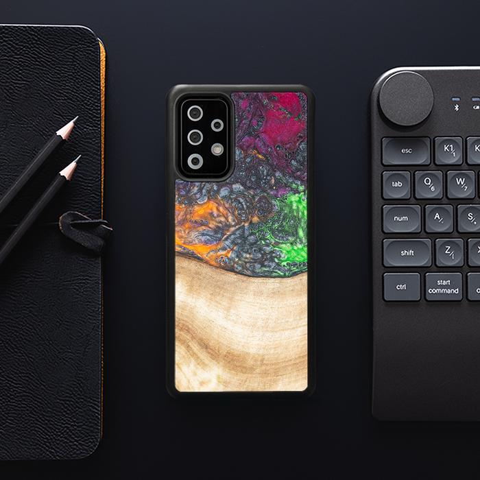 Samsung Galaxy A33 5G Handyhülle aus Harz und Holz - Synergy#F6