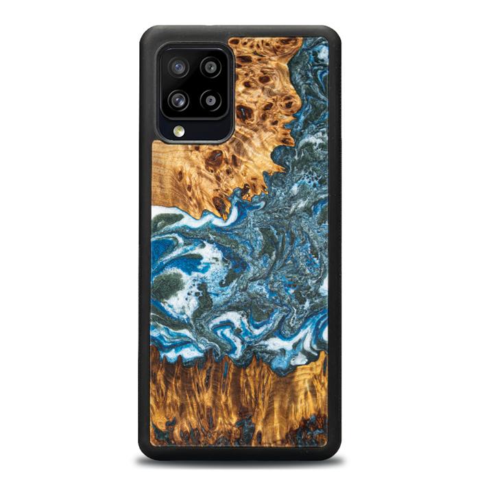 Samsung Galaxy A42 5G Handyhülle aus Harz und Holz - Synergy#E17