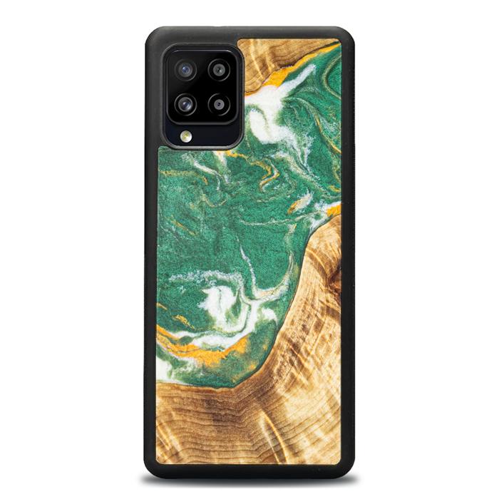 Samsung Galaxy A42 5G Handyhülle aus Harz und Holz - Synergy#E20