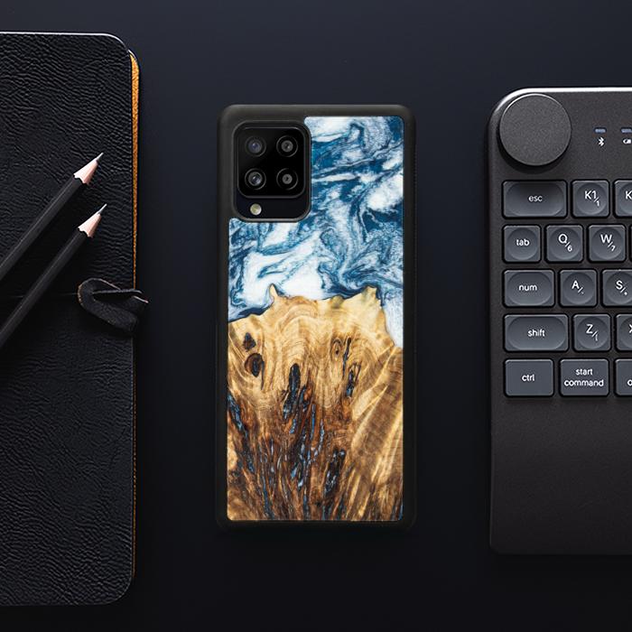 Samsung Galaxy A42 5G Handyhülle aus Harz und Holz - Synergy#E23