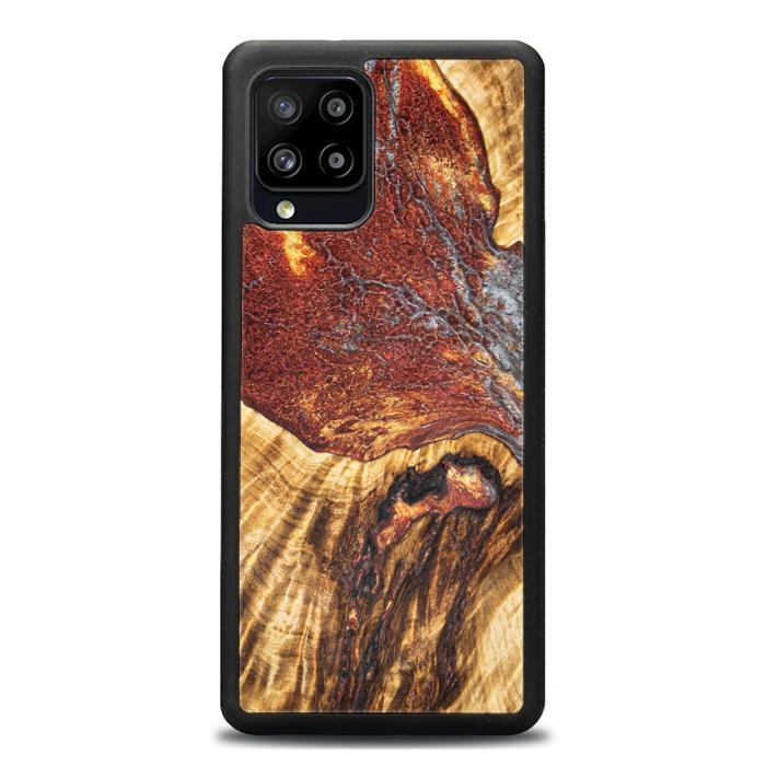 Samsung Galaxy A42 5G Handyhülle aus Harz und Holz - Synergy#E9