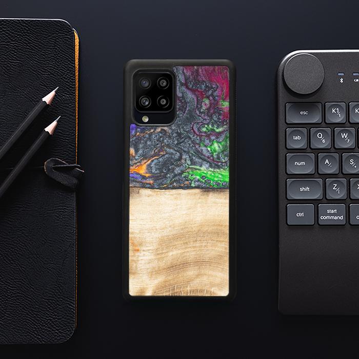 Samsung Galaxy A42 5G Handyhülle aus Harz und Holz - Synergy#F2