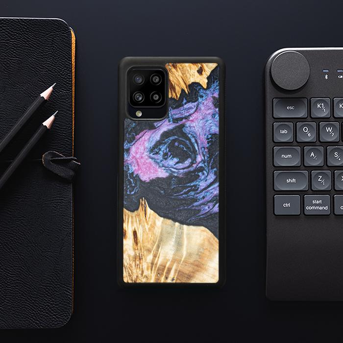 Samsung Galaxy A42 5G Handyhülle aus Harz und Holz - Synergy#F25