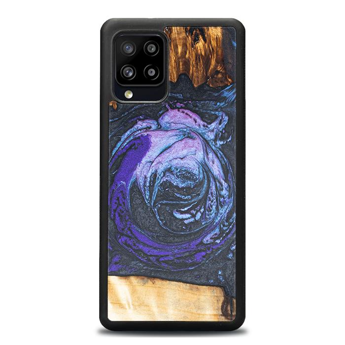Samsung Galaxy A42 5G Handyhülle aus Harz und Holz - Synergy#F34