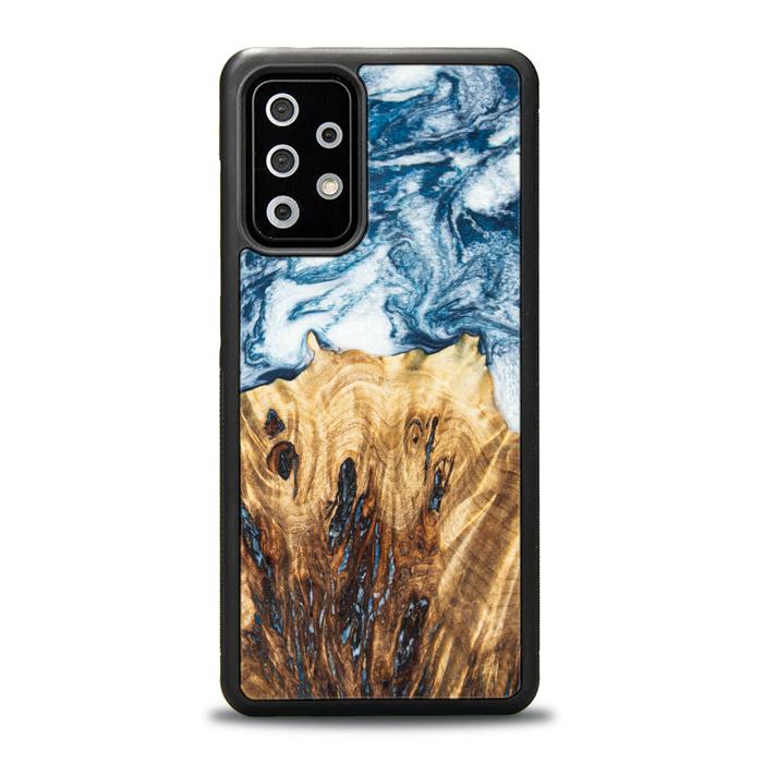 Samsung Galaxy A52 5G Handyhülle aus Harz und Holz - Synergy#E23