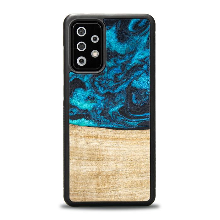 Samsung Galaxy A52 5G Handyhülle aus Harz und Holz - Synergy#F11
