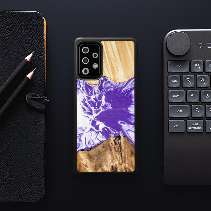 Samsung Galaxy A53 5G Handyhülle aus Harz und Holz - Synergy#A78