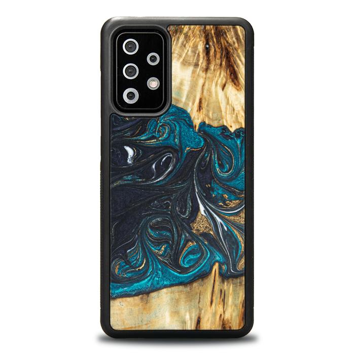 Samsung Galaxy A72 5G Handyhülle aus Harz und Holz - SYNERGY#E1