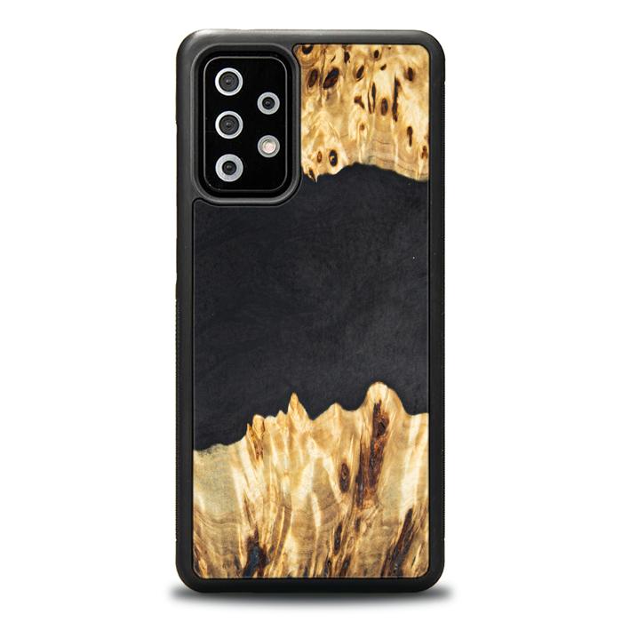 Samsung Galaxy A72 5G Handyhülle aus Harz und Holz - Synergy#E19